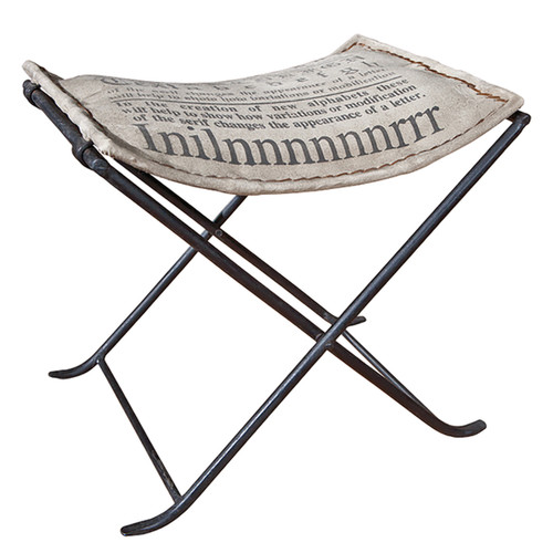 Hocker numerati kunstleder - hocker,