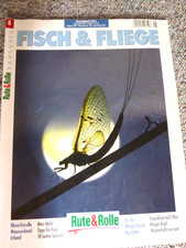 Fisch&Fliege Nr. 8 Zeitschrift Magazin Rute&Rolle sgt. Erhaltung RARITÄT