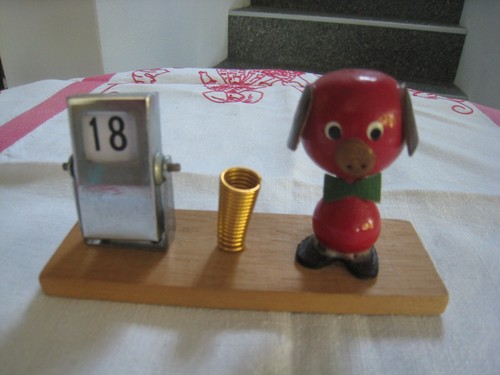 Schreibtischset auf holzsockel - schreibtischset,