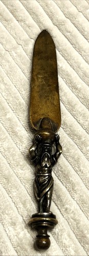 Antiker bronze brieföffner - antiker,