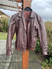 Lederjacke 70er Herren Gr.25