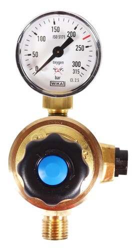 Druckminderer m12x1 re - o², mit