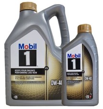 Mobil 1 FS (ersetzt NEW LIFE) 0W-40 Motoröl MERCEDES VW PORSCHE 1x5 +1x1 Liter 
