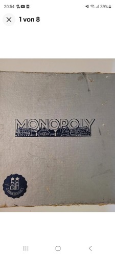 Monopoly alte edition grau - alte,