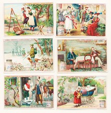 Liebig Sammelbilder Vexierbilder 18 Sanguinetti S 559 Litho 1898