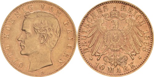 Bayern mark 1893 - 1893, 199