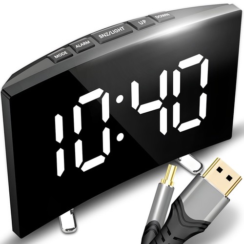 Elektronische led uhr - uhr, 24hr