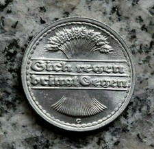 Pfennig 1922 alu - g,