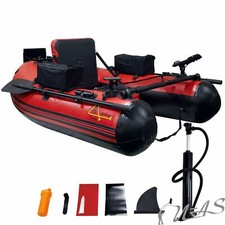Delta fishing belly boat red - fishing,