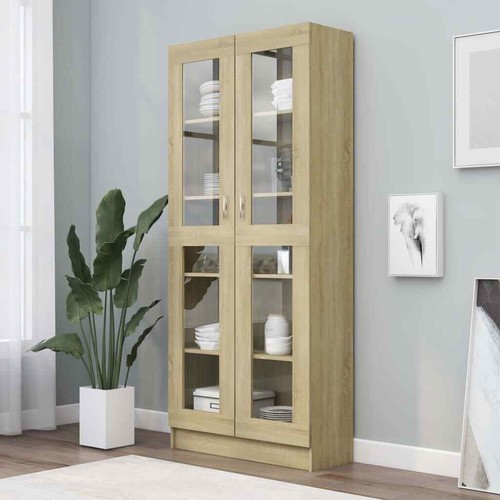Vitrinenschrank bücherschrank - vitrinenschrank,