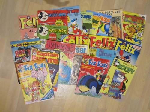 Stück alte comics micky - stück, comics,