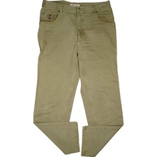 PIONIER 54 L34 Jeans Hose Khaki Herren Sportive Regular Fit Straight Leg W38 XXL