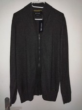 Herren Pullover A.W.Dunmore Kaschmir/Seide anthrazit GR.L