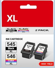 Druckerpatronen PG-545XL & CL-546XL kompatibel für Canon Pixma TS3150 TR4550