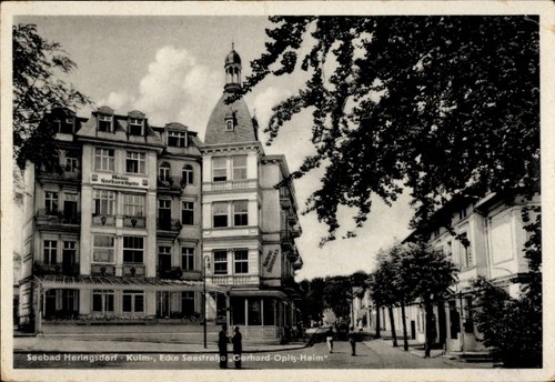 Ostseebad heringsdorf auf - ak,