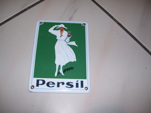 Persil die weiße - , schild