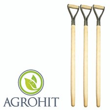 3x Spatenstiel Grabegabel