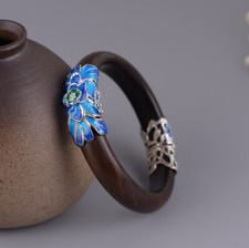 I05 cloisonne opening bangle - i05,