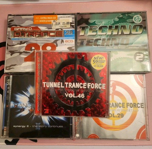 Konvolut sammlung techno - cd,