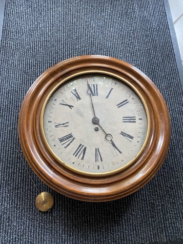 Große 47cm lenzkirch wanduhr - große,