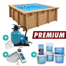 Holzpool Swimmingpool aus Holz