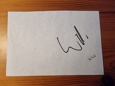 Autogrammkarten / Autogramme