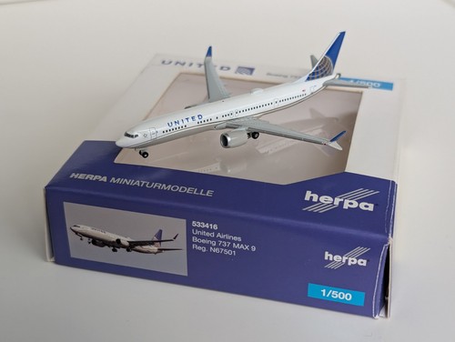 Herpa wings 500 united air - herpa,