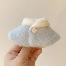 Plüsch Puppenmantel