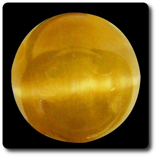 Feueropal katzenauge 74 ct - "katzenauge",