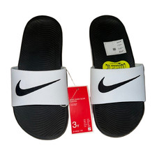 Nike Kawa Slides Kinder weiß