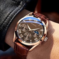 Herren Quarzuhr Business Freizeit Elegant Klassische Männer Armbanduhr Mode Uhr