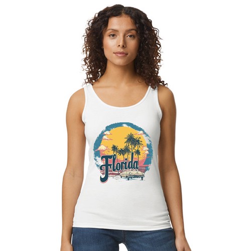 Florida damen trägershirt - florida,