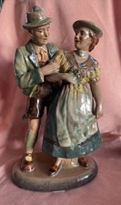 Bayern Trachten Paar Keramik