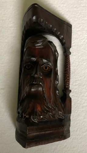 Kopfskulptur holzskulptur - kopfskulptur,