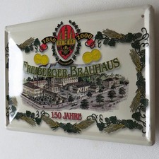FREIBERGER BRAUHAUS = Altes Blechschild Freiberg 2000 Bier Brauerei TRAUMZUSTAND
