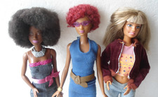 3 Barbie Farbige Puppen von
