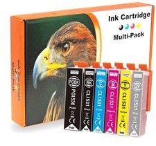 6 Patronen passend für Canon