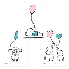 PRICARO Poster "Baby-Girl" A4