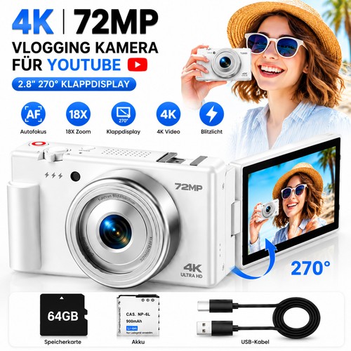 72mp digitalkamera 4k - 📸72mp,