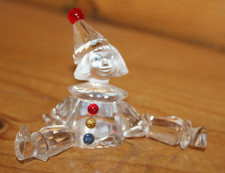 Swarovski Figur Clown, Bein