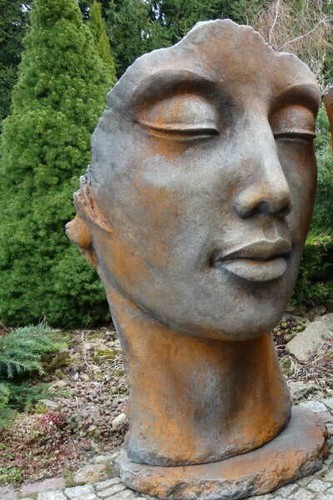Gesicht frau rosteffekt - gesicht,