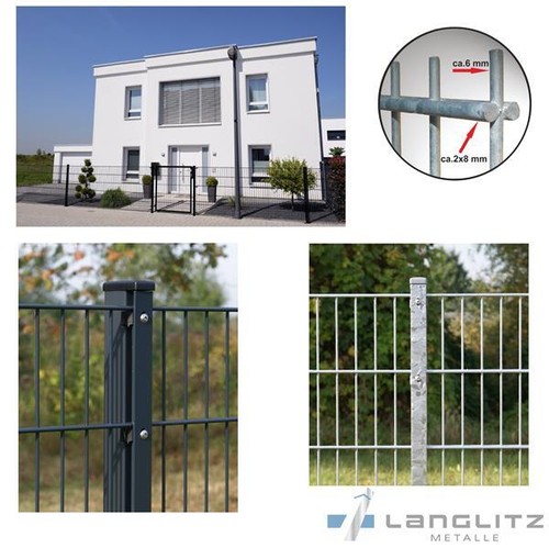 Gartenzaun 8 mm - 8/6/8,