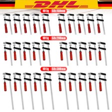 10tlg. Schraubzwingen-Set 150/300mm Temperguß Spannzwinge Leimzwinge Klemmzwinge