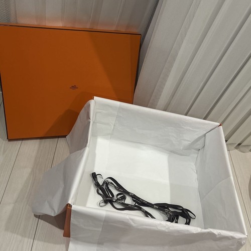 Hermes leerbox orange - leerbox,, orange,