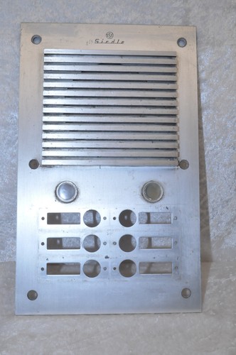 Siedle frontplatte für 6 - frontplatte,