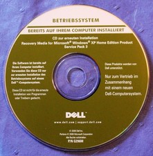 Windows XP Home SP Dell ohne