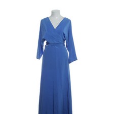 Diane von Furstenberg, Wickelkleid, Größe: 36, Blau, Seide, Einfarbig #Xxa
