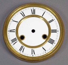 Altes Email Uhren Zifferblatt