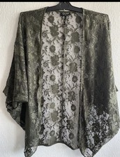 Cardigan Gr. 42 Olivgrün Gina