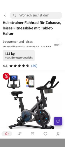 Merach heimtrainer fahrrad - merach,